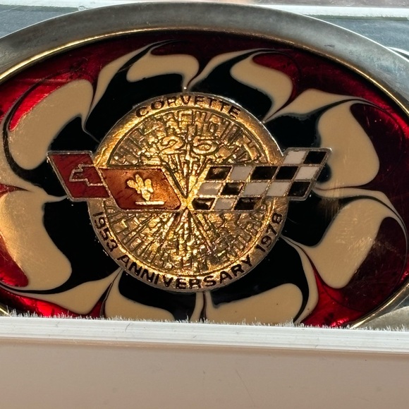 corvette Other - Rare vintage 25th anniversary corvette buckle